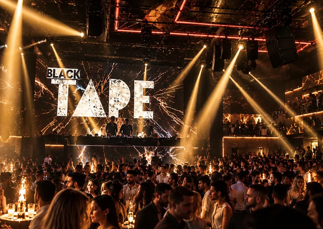 BLACK TAPE nightclub, Dubai
